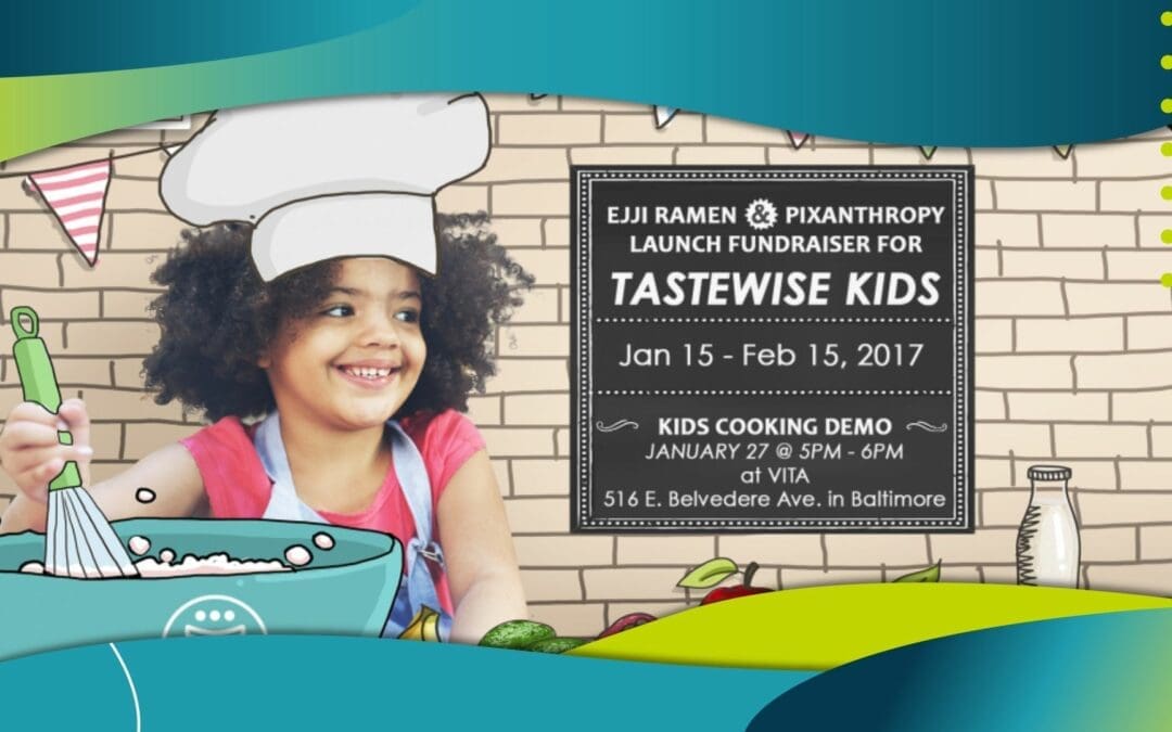 Ejji Ramen & Pixanthropy Team Up to Raise Money for TasteWise Kids